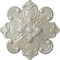 Ekena Millwork Katheryn Ceiling Medallion, Hand-Painted Flash Blue, 18 1/8"OD x 1 1/4"P CM18KAFBS - alternate 1